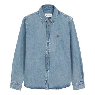 Ami Denim Shirt Blue USH786-E0056-480