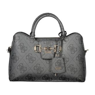 Guess Handbags, female, Black, Size: ONE SIZE Janie Logo Bag