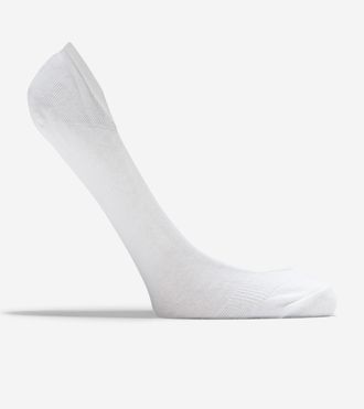 Cole Haan Womens Knit Ballet Sock Liner - 2 Pack - White