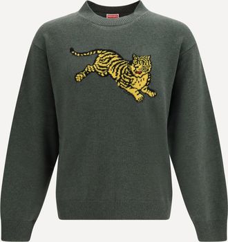 Kenzo Kenzo Jumping Tiger cotton Sweatshirt Male L