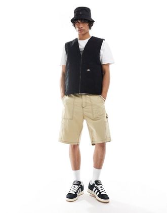 Dickies Duck - Gilet nero in tela