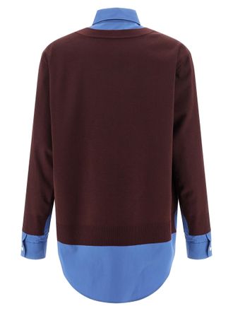 Miu Miu Womens Multicolor Virgin Wool Blouse