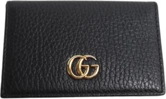 Gucci Pre-owned Wallets, male, Black, Size: ONE SIZE Pre-owned Card Case