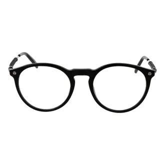 Tod's TO-1044777 Round Acetate Eyeglasses - Black