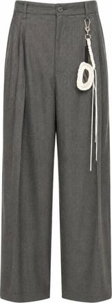 Song for the Mute Wijde broek - Heren - Wijde Broeken - Zwart - L - Polyester - Broeken