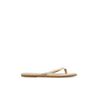 Melissa Odabash Flip Flops, female, Beige, Size: 11 US Leather Flip Flops
