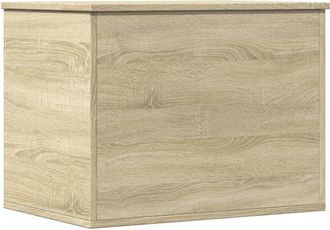 vidaXL Storage Box Sonoma Oak 60x42x46 cm Engineered Wood Vidaxl