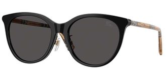 Burberry BE4464D Asian Fit 416187 Womens Sunglasses Black Size 56