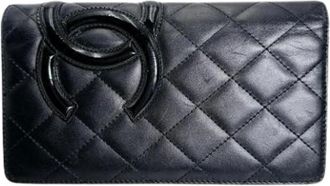 Chanel Pre-owned Wallets, female, Black, Size: ONE SIZE Pre-owned Vintage Wallet