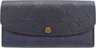 Louis Vuitton Pre-owned Wallets, female, Blue, Size: ONE SIZE Pre-owned Canvas Wallet