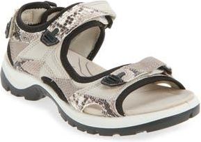 Ecco Yucatan Patchwork Sandal in 52188Dblsr at Nordstrom Rack, Size 5-5.5Us / 36Eu