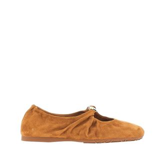 Loewe Pebble Soft suede leather ballet flats Woman 36