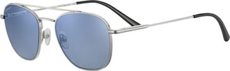 Serengeti Eyewear Unisex Carroll SS542002 sunglasses - Silver - One Size