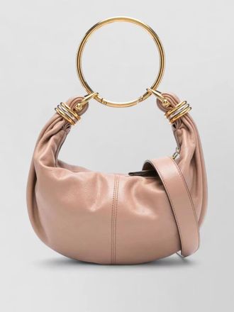 Chlo&eacute; bracelet bag leather clutch bag