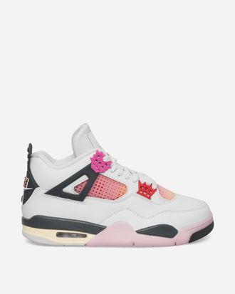 Nike Jordan Air Jordan 4 Comic Sneakers Off White / Fire Pink