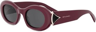 Bulgari Divas Dream Zonnebril - Dames - Zonnebrillen - Rood - ONE Size - Accessoires