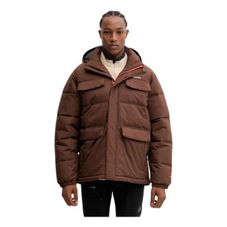 Columbia Landroamer Puffer Jas - Heren - Ski Jassen - Bruin - S - Leer - Fitness