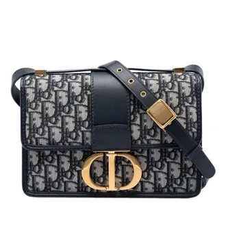 Dior Pre-owned Dior Oblique Canvas 30 Montaigne Flap Ladies 213YM7K0QTKBISTL