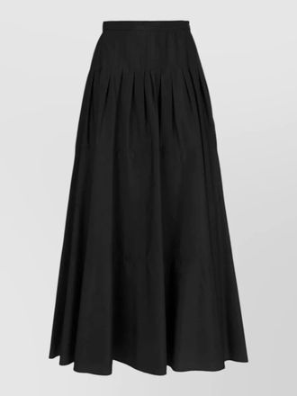 Max Mara cotton midi skirt
