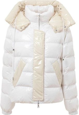 Add Witte Hooded Puffer Jas Vrouwen - Dames - Winterjassen - Wit - M - Jassen