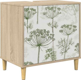 vidaXL Mueble De Cuarto De Ba&ntilde;o Gotha Sonoma 60 X 40 X 60 Cm Vidaxl