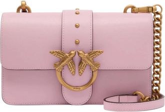 Pinko Cross Body Bags, female, Pink, Size: ONE SIZE Love Bag One