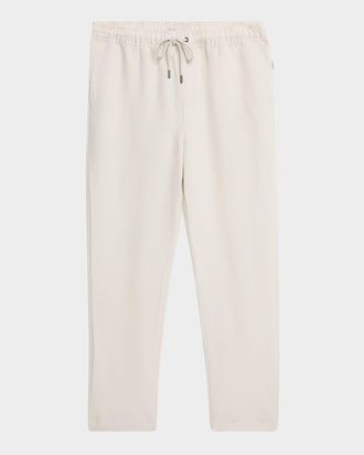 Onia Men & apos;s Air Linen Pull-On Pants
