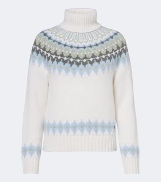 Bogner Jersey Ingrid Fair Isle de cachemir