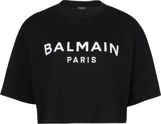 Balmain Mujer, Camisetas, Negro, Talla: XS