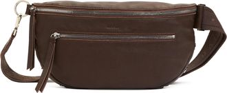 Hammitt Hammitt Charles Crossbody Espresso Pebble Silver Lrg