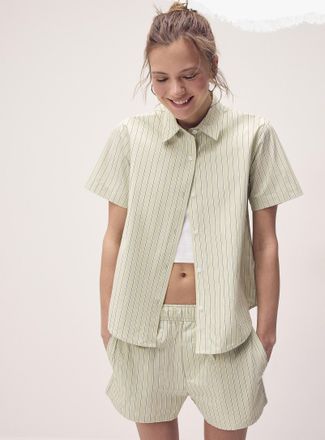 Twik Womens Short-sleeve poplin shirt