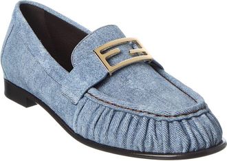 Fendi Fendi Baguette Denim Loafer