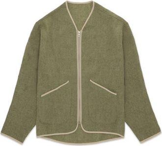 Fortela Virgin Wool Jacket in Sage Green at Nordstrom, Size X-Large Eu