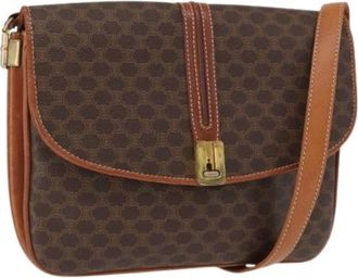 Celine Pre-owned Cross Body Bags, female, Brown, Size: ONE SIZE Pre-owned Vintage Cross Body Bag