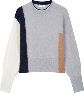 STUDIO TOMBOY Maglione con design color-block - Grigio