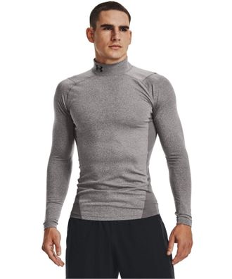 Under Armour Mens 2022 ColdGear Armour Mock Baselayer - Charcoal - XXXL