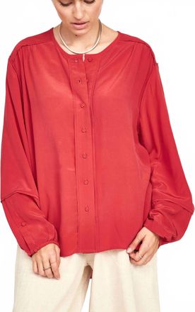 Mirth Dakota Blouse In Red
