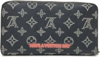 Louis Vuitton Pre-owned Long Wallet (bi-fold) - Dames - Vintage Accessoires - Zwart - ONE Size - Vintage