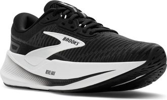 Brooks Revel Max Running Shoe in Black/Grey/White at Nordstrom, Size 10.5