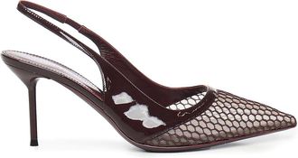 PARIS TEXAS Lidia Patent Leather Slingbacks