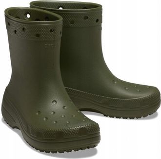 OEM Botas De Lluvia Crocs Classic 208363 M5 I Eu 3738 I W7 Verde Ej&eacute;rcito