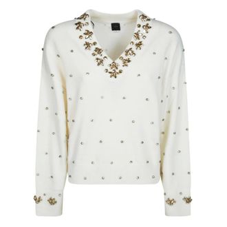Pinko Pinko, Donna, Maglie, Bianco, S, new