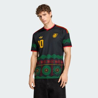 adidas Mens adidas Jamaica 26 x Bob Marley Away Jersey