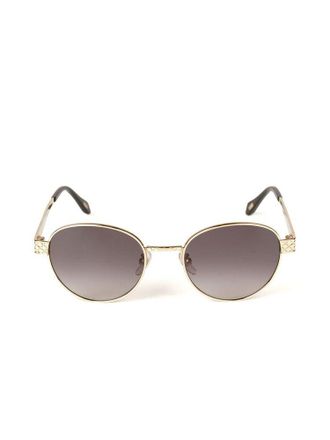 Just Cavalli Unisex Sunglasses Polished Rose Gold Metal Eyewear