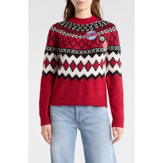 Desigual Thick Gauge Sweater in Red at Nordstrom Rack, Size X-Small