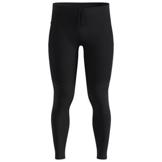 Odlo Zeroweight Warm Reflective Tights Lauftights f&uuml;r Herren | schwarz