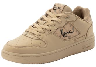 Karl Kani Sneaker KARL KANI 89 PRM, Herren, Gr. 42,5, beige (beige, schwarz), Leder, Schuhe Sneaker