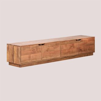 Sklum Mueble De Tv 200x40 Cm En Madera De Acacia Tasmani Sklum