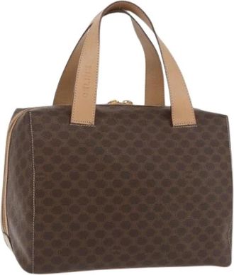 Celine Pre-owned Vintage Boston Bag - Dames - Vintage Handtas - Bruin - ONE Size - Leer - Vintage