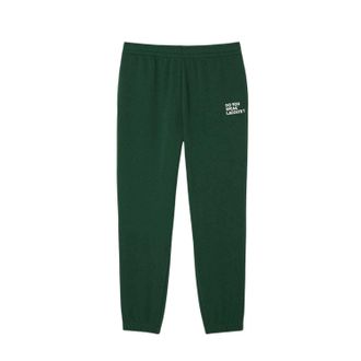 Lacoste Heren Fleece Relaxed Fit Sweatpants (Groen)